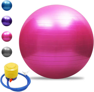 TOMSHOO Robbanásbiztos Jóga Labda 45-75cm - Stabil Fitness Gimnasztikai Labda Pumpával - Image 1