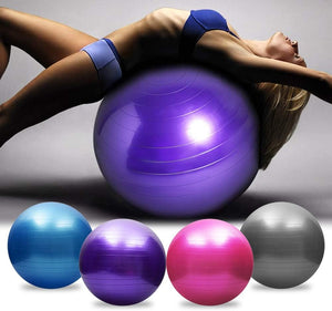 TOMSHOO Robbanásbiztos Jóga Labda 45-75cm - Stabil Fitness Gimnasztikai Labda Pumpával - Image 6