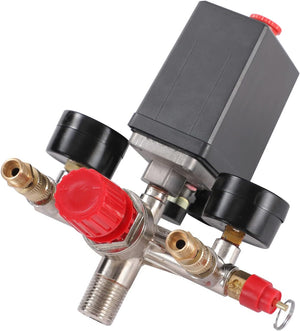 ORAZIO G1/4" Légkompresszor Nyomáskapcsoló Kettős Kimenettel és Biztonsági Szeleppel - Image 7