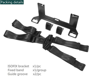 ISOFIX Univerzális Acél Rögzítő Autós Gyereküléshez - Hancaner Biztonsági Öv Csatlakozó - Image 2