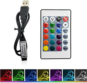 Távirányítós USB LED szalagvezérlő RGB 5050 csíkhoz - MASUNN 24 - Image 8