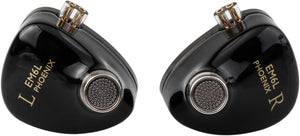 SIMGOT EM6L Hibrid 1DD+4BA HiFi Fülhallgató, Fekete, Levehető Kábellel - Image 3