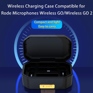 Vezeték nélküli töltőtok SONGING RD-CASE - Rode Wireless GO 2 & Rode Wireless GO mikrofonokhoz. Kábelmentes töltés, praktikus hordtok.
Vezeték nélküli mikrofonok kényelmes töltésére - Image 8