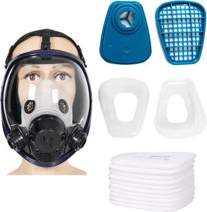 Trudsafe 6800 Többcélú, újrahasználható teljesálarc - festéshez, csiszoláshoz, hegesztéshez - Image 3