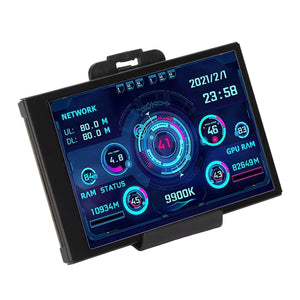 Bewinner 3,5" IPS PC Hőmérséklet és Teljesítmény Kijelző - CPU, RAM, HDD Monitor - Image 1