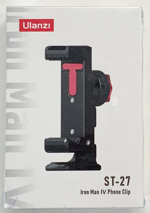 ULANZI ST-27 360°-os fém okostelefon-állvány adapter 3 vakupapuccsal - Image 10