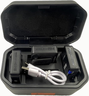 Vezeték nélküli töltőtok SONGING RD-CASE - Rode Wireless GO 2 & Rode Wireless GO mikrofonokhoz. Kábelmentes töltés, praktikus hordtok.
Vezeték nélküli mikrofonok kényelmes töltésére - Image 3
