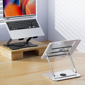 MacBook és laptop állvány 360°-ban forgatható, állítható magasságú, 17"-ig - Image 7