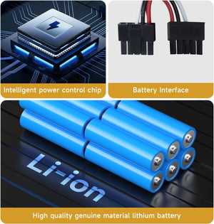 Mspalocell 6200mAh akkumulátor Wyze és Viomi robotporszívókhoz - Image 5