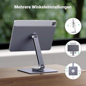 UGREEN Mágneses iPad Tartó - Forgatható Asztali Állvány Pro/Air M2 Modellekhez - Image 4