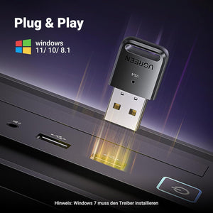 UGREEN Bluetooth 5.4 USB adapter PC-hez, PS5/PS4/Switch kompatibilis - Image 3