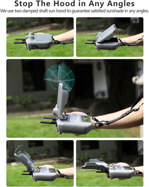 Napellenző és Joystick Védő Szett DJI Mini 4 Pro RC 2 kompatibilis - Image 5