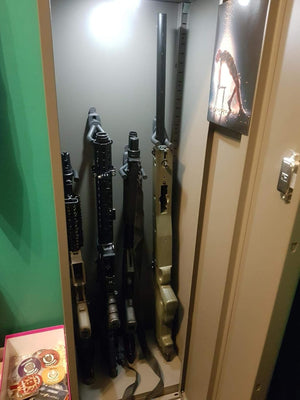 Airsoft tartó fali állvány 8 db - íjhoz, gitárhoz, ... - Image 4