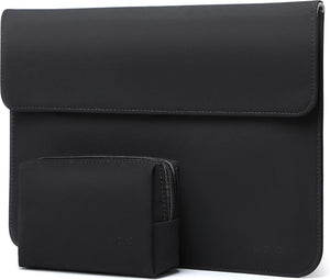 MacBook Pro 14" és Surface Laptop védőtok - HYZUO 13,3-14" vízálló laptop táska, fekete - Image 1