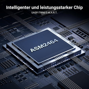 UGREEN 40 Gbps USB4 M.2 NVMe külső SSD ház, kék, laptophoz és tablethez - Image 4