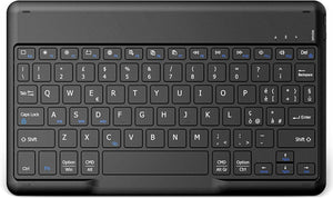 EasyAcc Bluetooth billentyűzet Windows/Android/iOS-hez, olasz kiosztás, 80cm USB-C kábel, fekete - Image 1