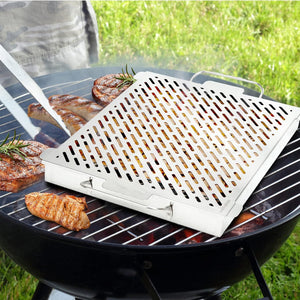 OnlyFire füstölő grillserpenyő vízadagolóval, gáz- és faszenes grillhez - Image 8