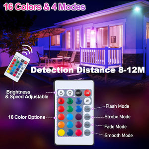 Tubiaz 20W RGB LED reflektor szett, távirányítós, vízálló, kültéri, 4 darabos - Image 4