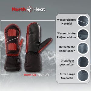 NorthHeat Prémium Fűthető Kesztyű - Újratölthető, 3 Méretben, Síeléshez és Szabadtéri Sportokhoz (L-es) - Image 3