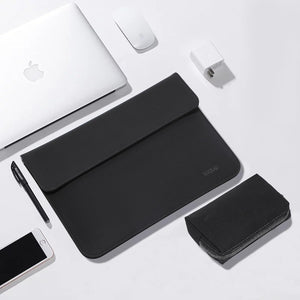 MacBook Pro 14" és Surface Laptop védőtok - HYZUO 13,3-14" vízálló laptop táska, fekete - Image 7