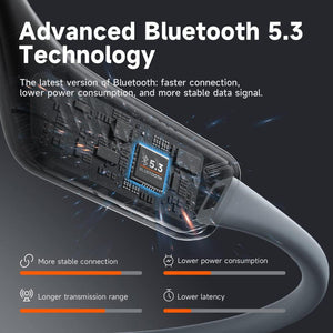 Vezeték nélküli Bluetooth sport fejhallgató Premium - Open Ear Headphone - Outlet24