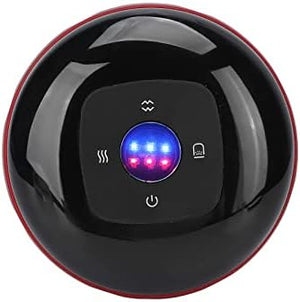 Piros elektromos köpölyöző masszírozó készülék, hordozható guasha eszköz fájdalomcsillapításra - Image 7