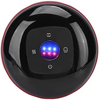 Piros elektromos köpölyöző masszírozó készülék, hordozható guasha eszköz fájdalomcsillapításra - Image 7