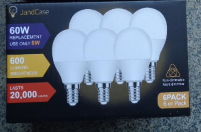 Philips E14 LED izzó, 6W, meleg fehér, 6 db-os csomag - Image 10