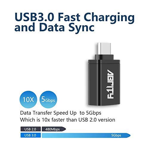 USB-C - USB 3.0 adapter MacBook, Pixel és Surface készülékekhez, OTG funkcióval - Image 4