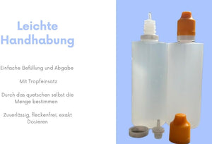 Generisch 7db 100ml-es Cseppentős Flakon Gyerekzárral - Adagoláshoz és Tároláshoz - Image 4