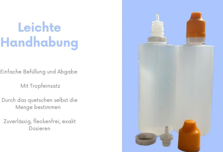 Generisch 7db 100ml-es Cseppentős Flakon Gyerekzárral - Adagoláshoz és Tároláshoz - Image 4