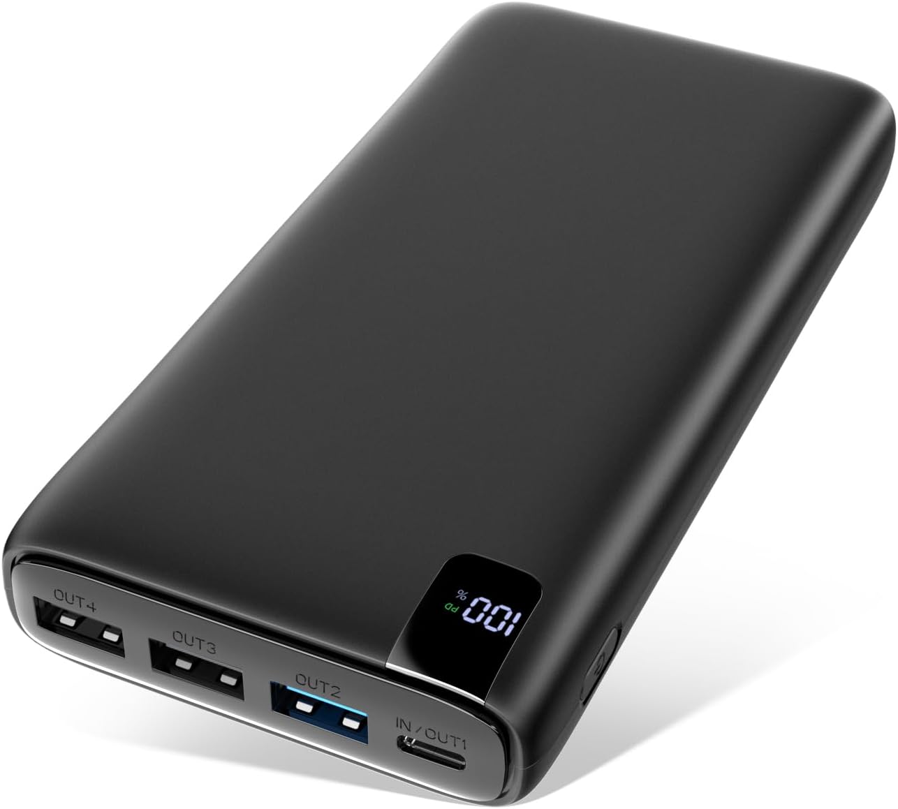 ADDTOP 26800mAh gyorstöltős powerbank LCD kijelzővel, 4 kimenettel - Image 1