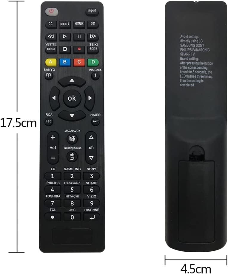 Samsung, LG, Sony TV-hez Univerzális Távirányító 3D, Netflix Gombokkal - Image 2