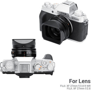 Fujifilm XF 27mm F2.8 R WR objektívhez JJC fém napellenző és sapka - Image 2