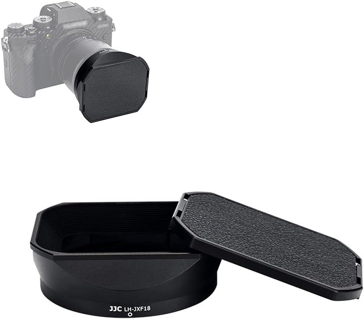 Fujifilm XF18mm F1.4 objektívhez JJC fém napellenző lencsevédővel - Image 1