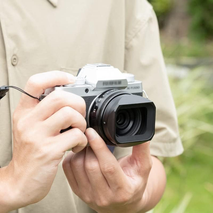 Fujifilm XF 27mm F2.8 R WR objektívhez JJC fém napellenző és sapka - Image 9