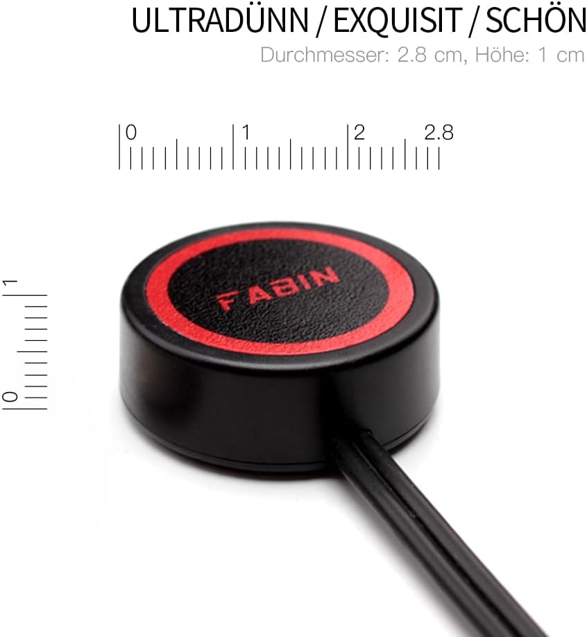FARBIN fém nyomógomb - autó, hajó, motor kapcsoló, kürt gomb - Image 6