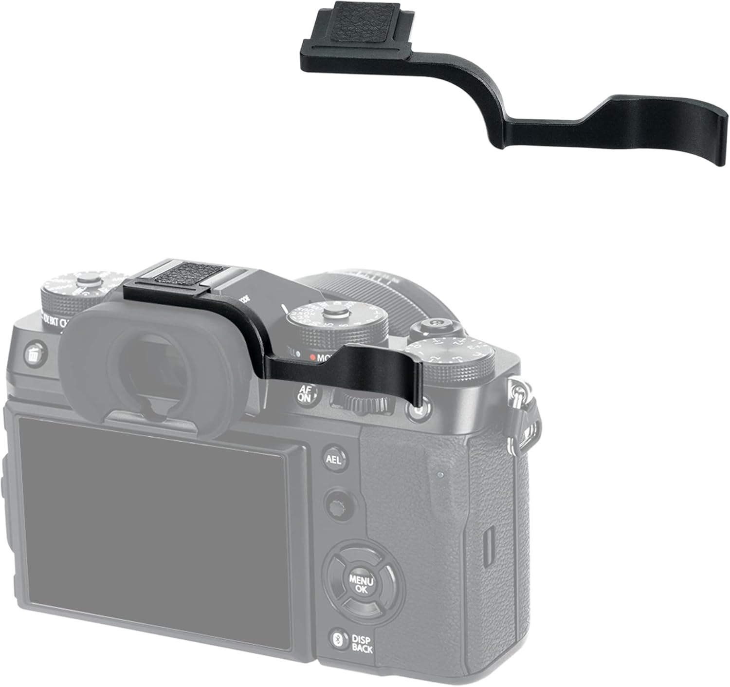 Fujifilm X-T5, X-T4, X-T3 fém hüvelykujjtámasz - JJC markolat javító kiegészítő - Image 1