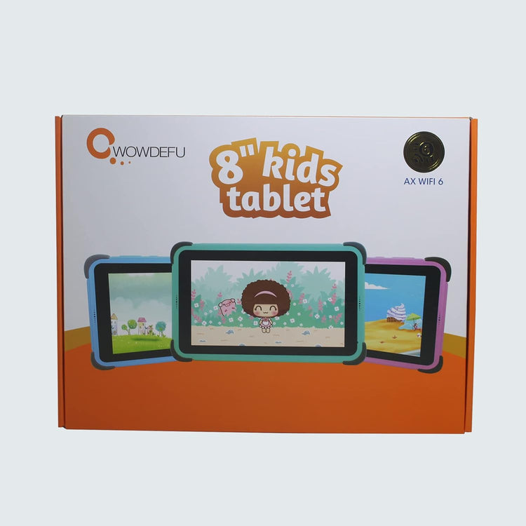 CWOWDEFU 8 Colos Rózsaszín Gyerektablet 32GB WiFi Android Szülői Felügyelettel - Image 10