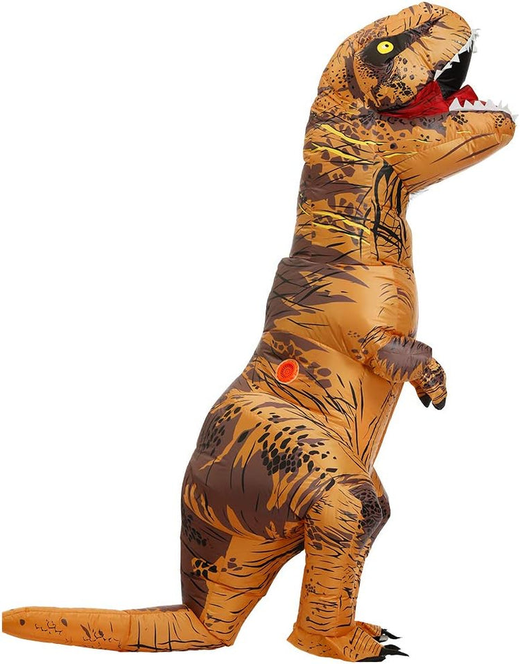 T-Rex Felfújható Dinoszaurusz Jelmez Felnőtteknek - Karneváli Dínó Kosztüm - Image 3