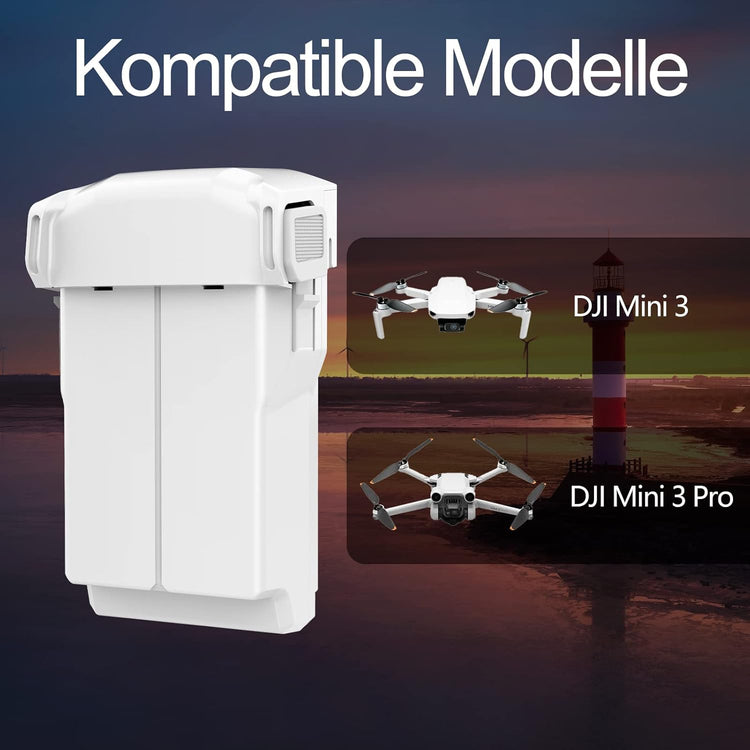 DJI Mini 3 Pro akkumulátor szett - 2db 3850mAh, 47 perc repülési idő - Image 3