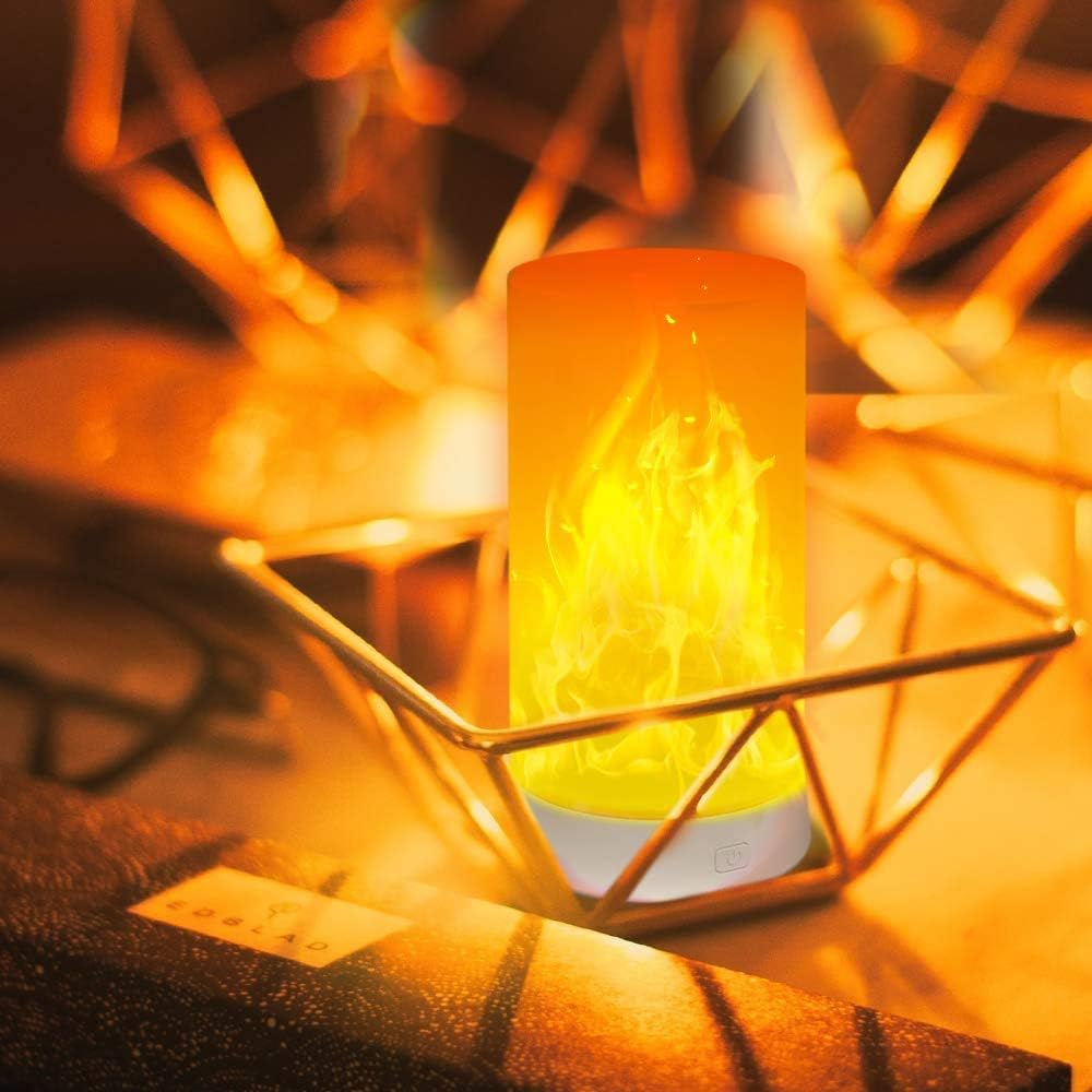 PDGROW USB-s LED lángeffekt lámpa távirányítóval, vízálló, kül- és beltérre - Image 8