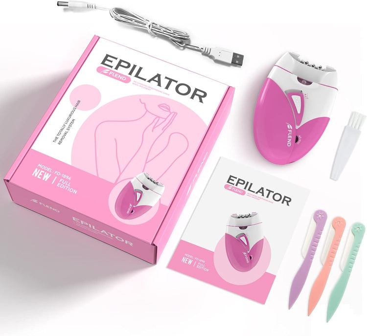 LED-es női epilátor arcra és testre - vezeték nélküli szőrtelenítő - Image 7