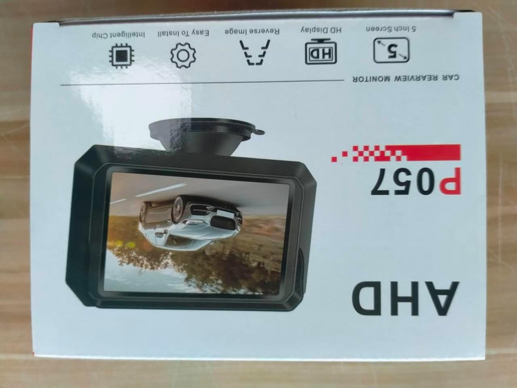 AHD 1080P Tolatókamera 5" Monitorral - Vízálló, Parkolássegítő, 12-24V - Image 9