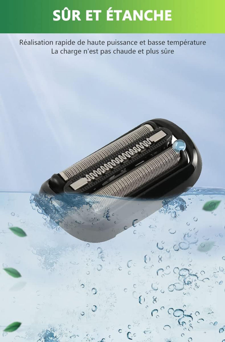 Braun 5-ös és 6-os sorozatú borotvákhoz kompatibilis Bouge 53B pótfej - Image 5