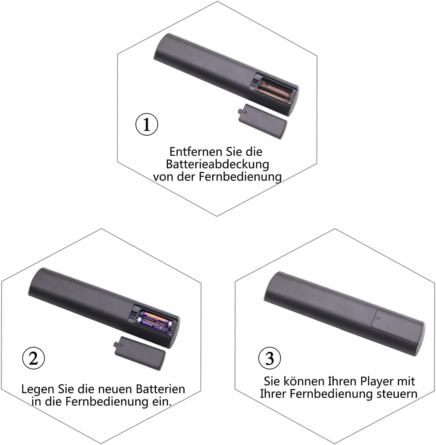 Telefunken távirányító - YouTube és Netflix gombos, 4K Ultra HD TV-khez, egyszerű használat - Image 3