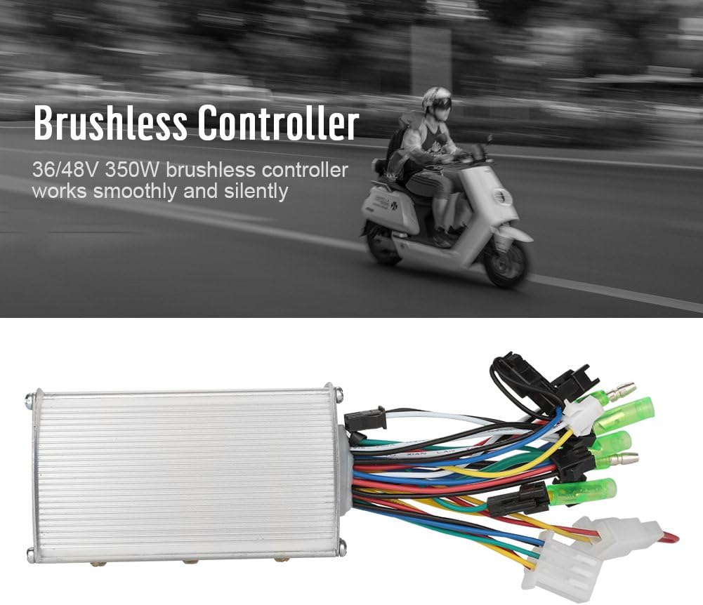 Elektromos Roller Vezérlő 36V/48V 350W - Kefenélküli Alumínium Kerékpár Kiegészítő - Image 3
