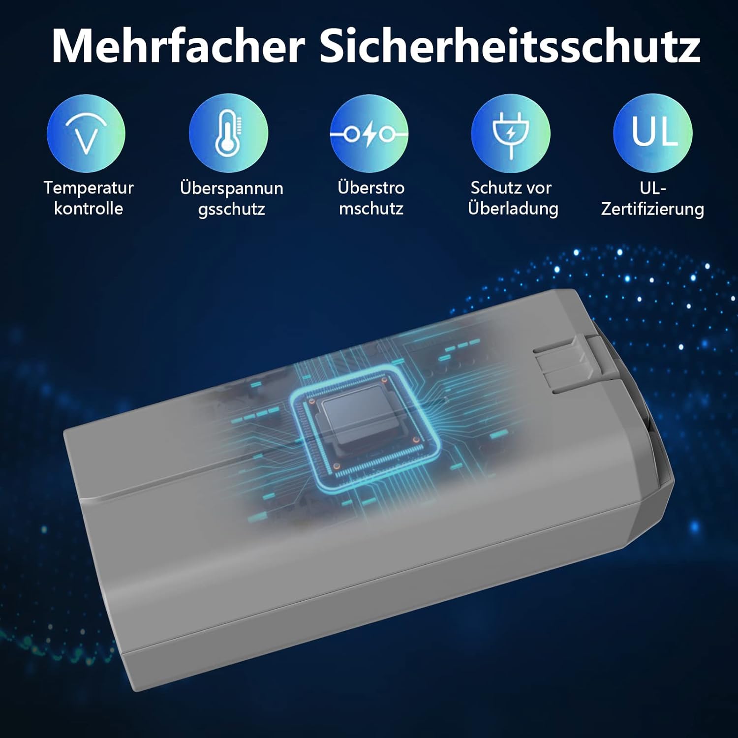 DJI Mini 4K/2/SE drónhoz 2400 mAh intelligens akkumulátor szett, 31 perc repülési idő - Image 5