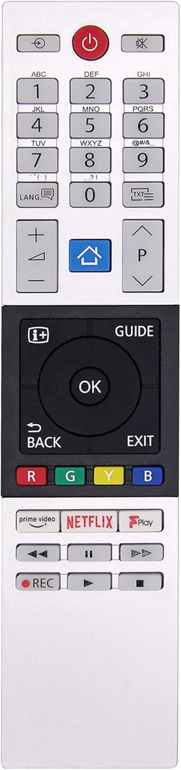 Toshiba TV távirányító Netflix gombbal - FOXRMT helyettesítő CT-8543 modellhez - Image 1