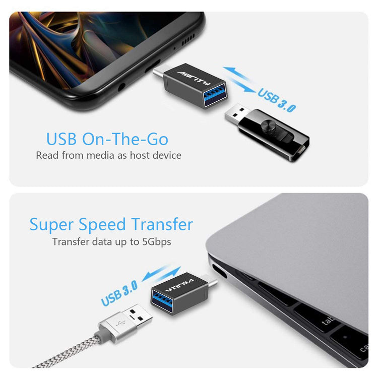 USB-C - USB 3.0 adapter MacBook, Pixel és Surface készülékekhez, OTG funkcióval - Image 3